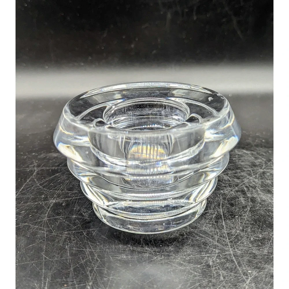 Lenox Ovations Radiance Clear Glass Votive Candle Holder 3
